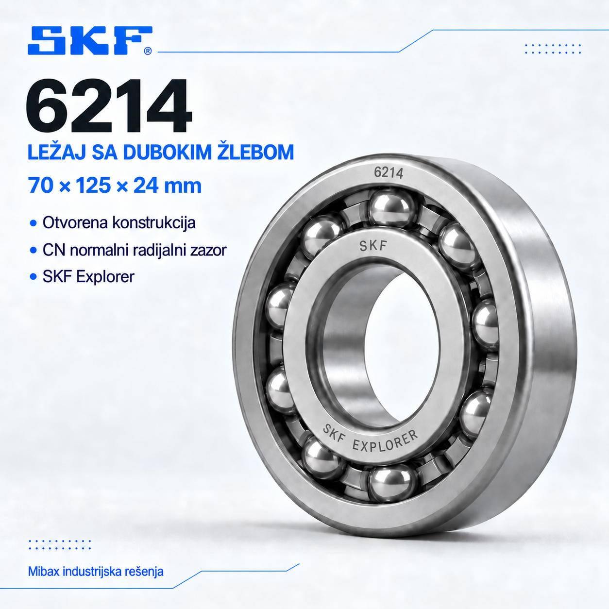 Lezaj SKF 6214
