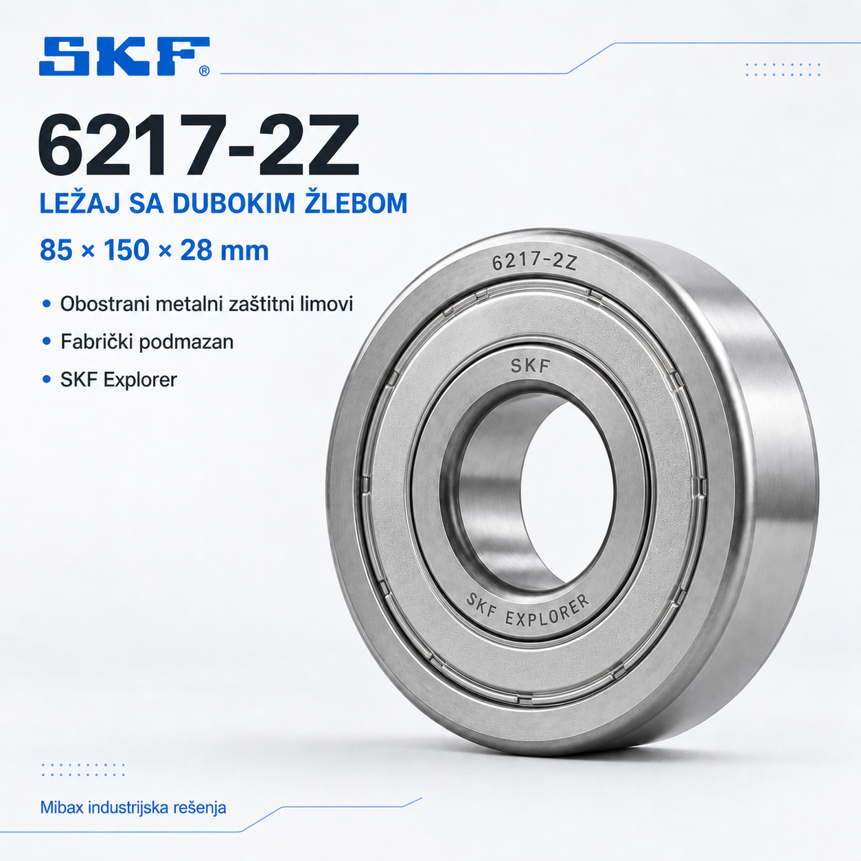 Lezaj SKF 6217-2Z