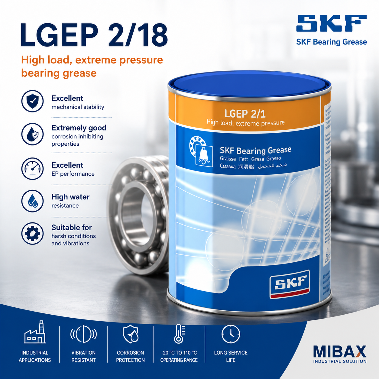 Mast SKF LGEP 2/1