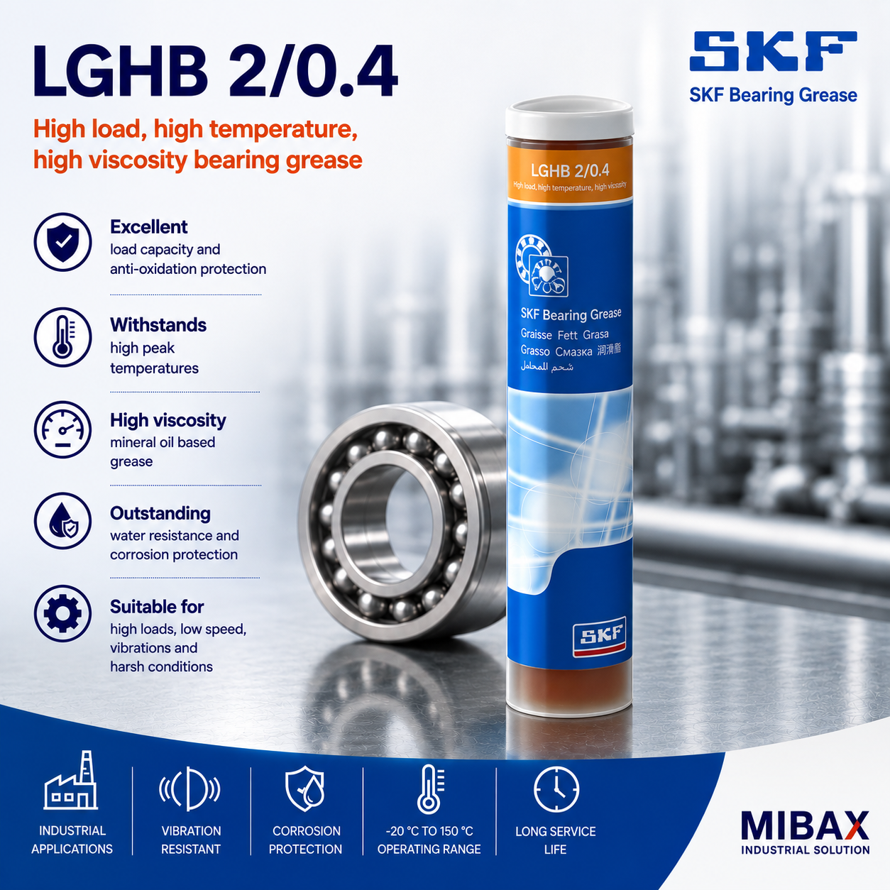 Mast SKF LGHB 2/0.4