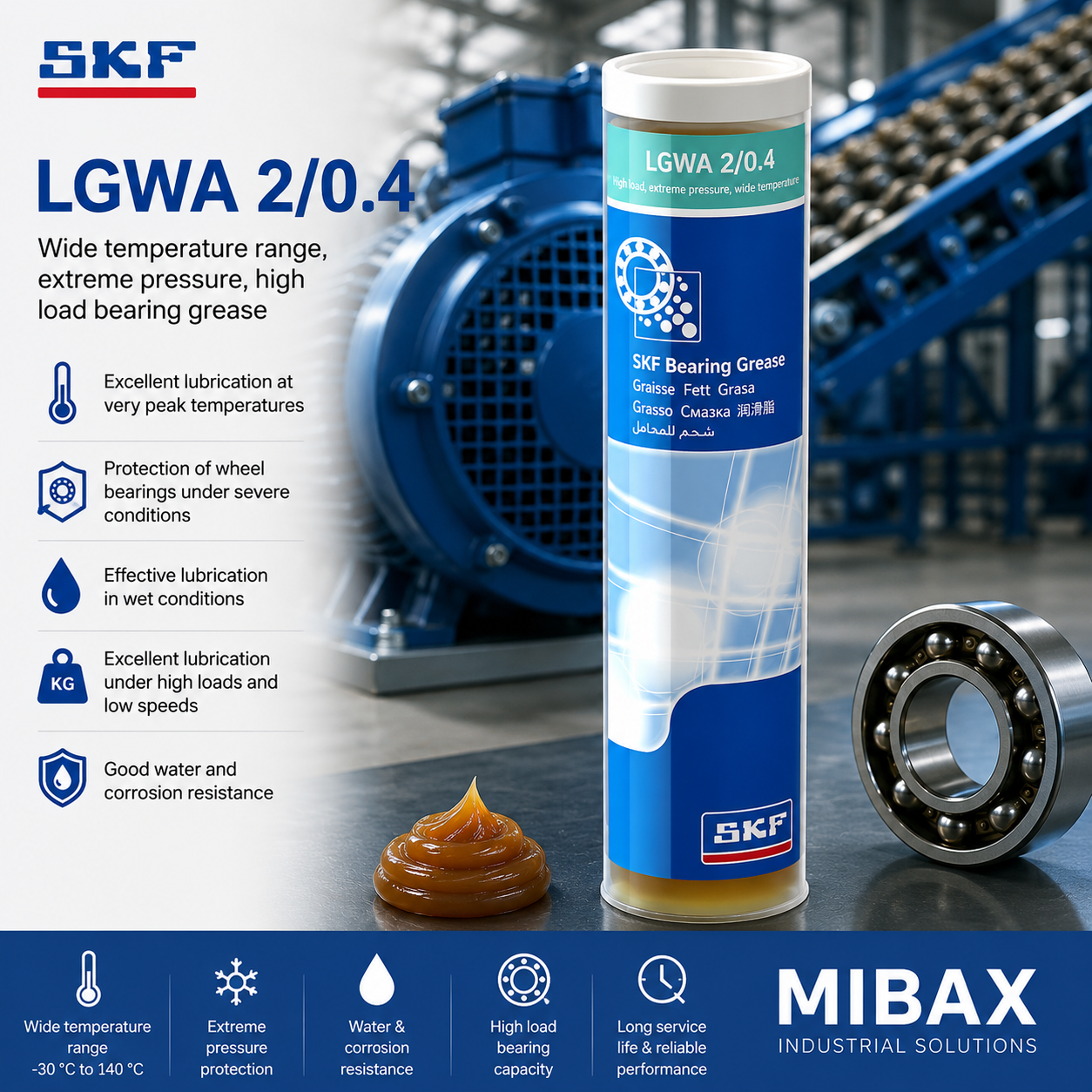 Mast SKF LGWA 2/0.4