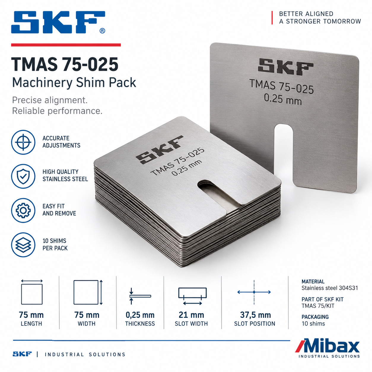 Lim instrument za centriranje SKF TMAS 75-025