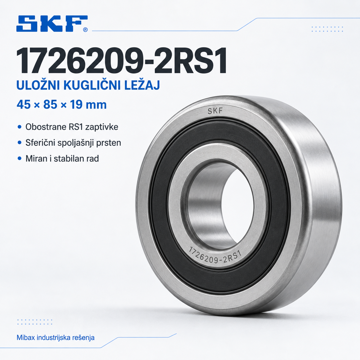 Lezaj SKF 1726209-2RS1
