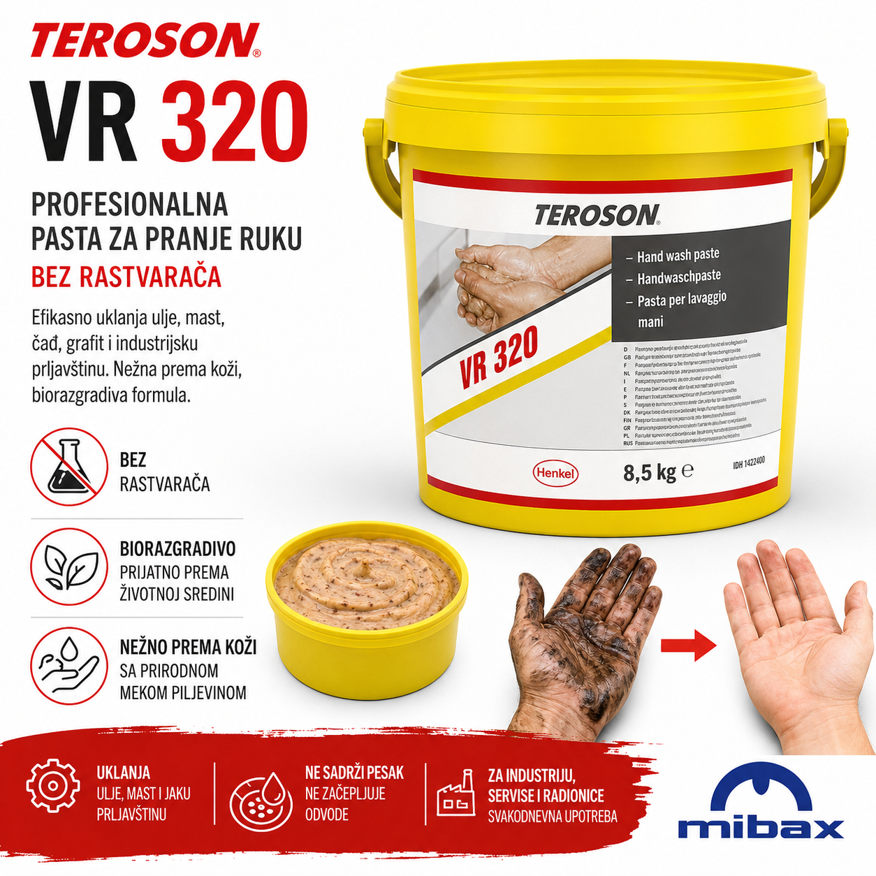 TEROSON VR 320 8,5KG