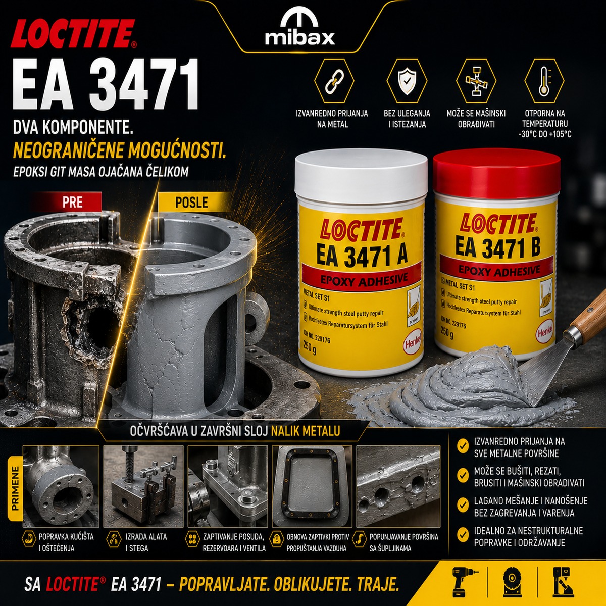 LOCTITE EA 3471 KT500G