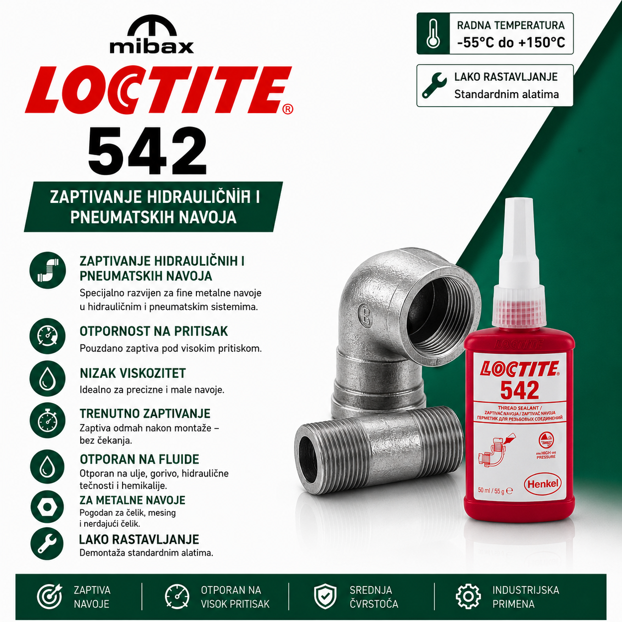 LOCTITE 542 BO50ML BG/HU/RO/RS