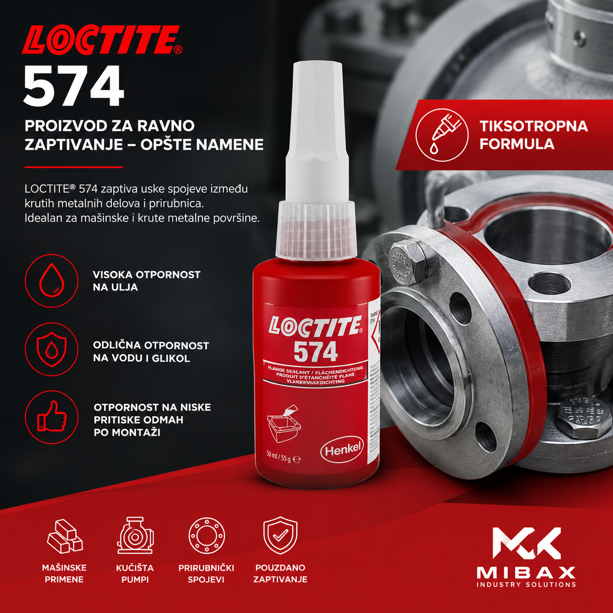 LOCTITE 574 BO50ML