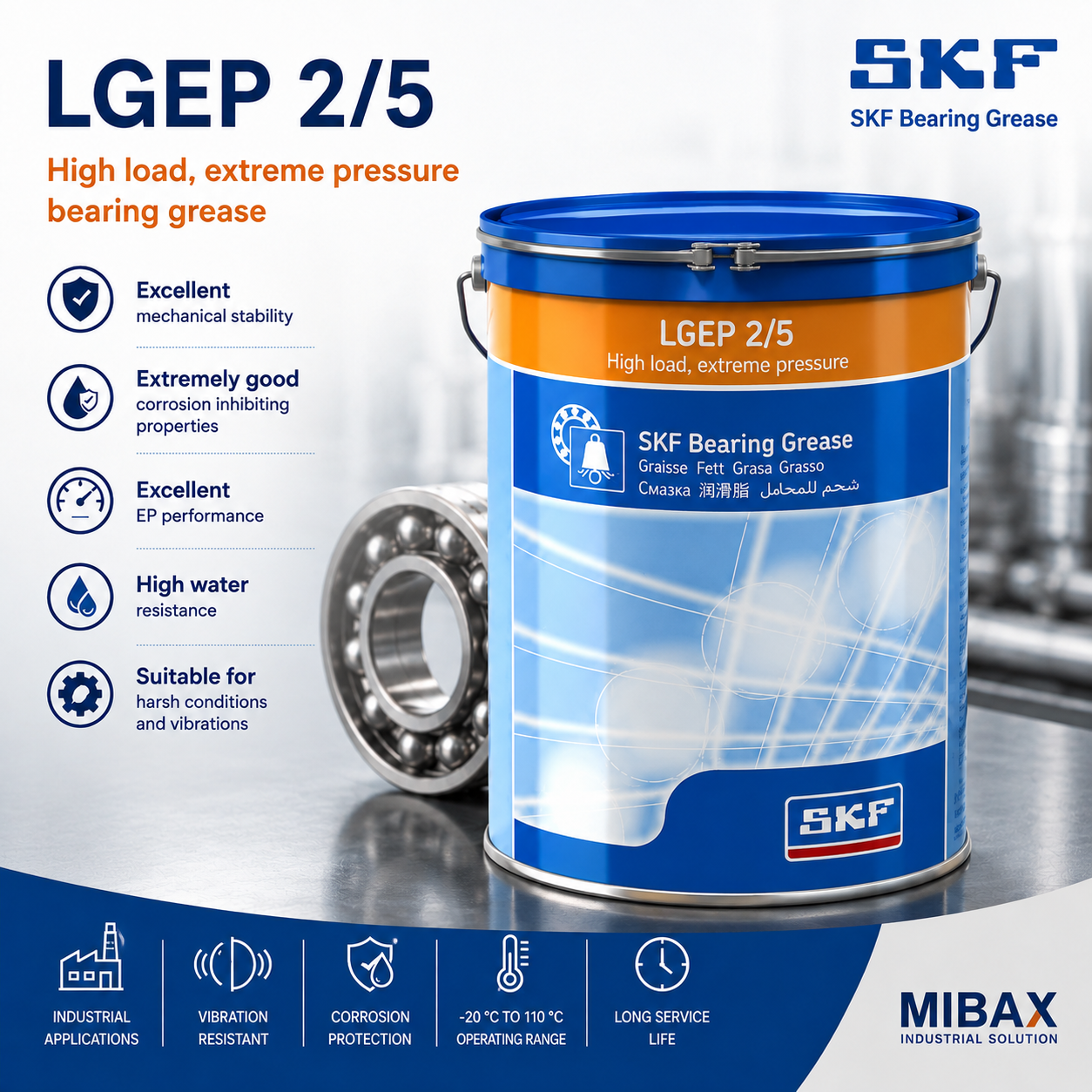 Mast SKF LGEP 2/5
