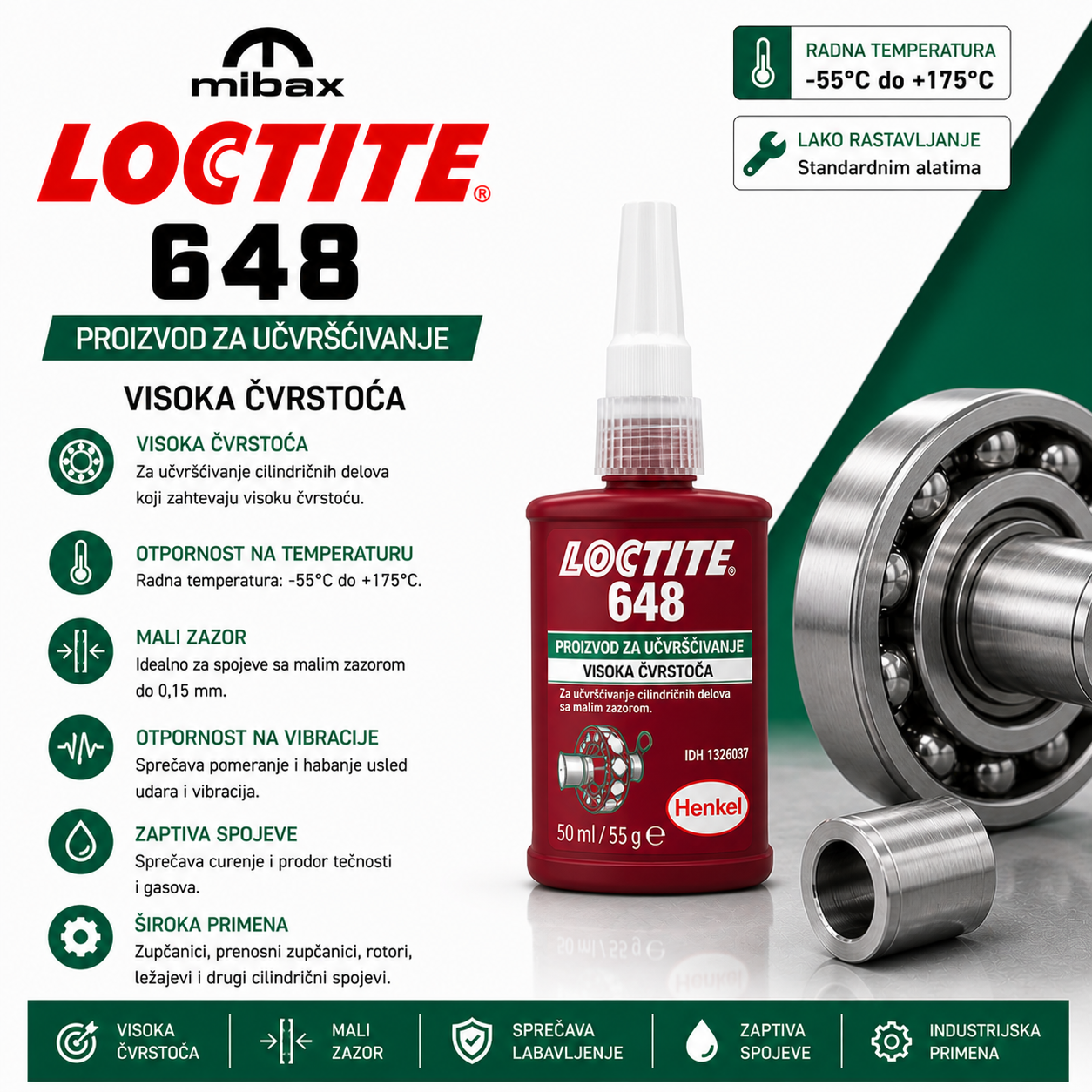 LOCTITE 648 BO50ML