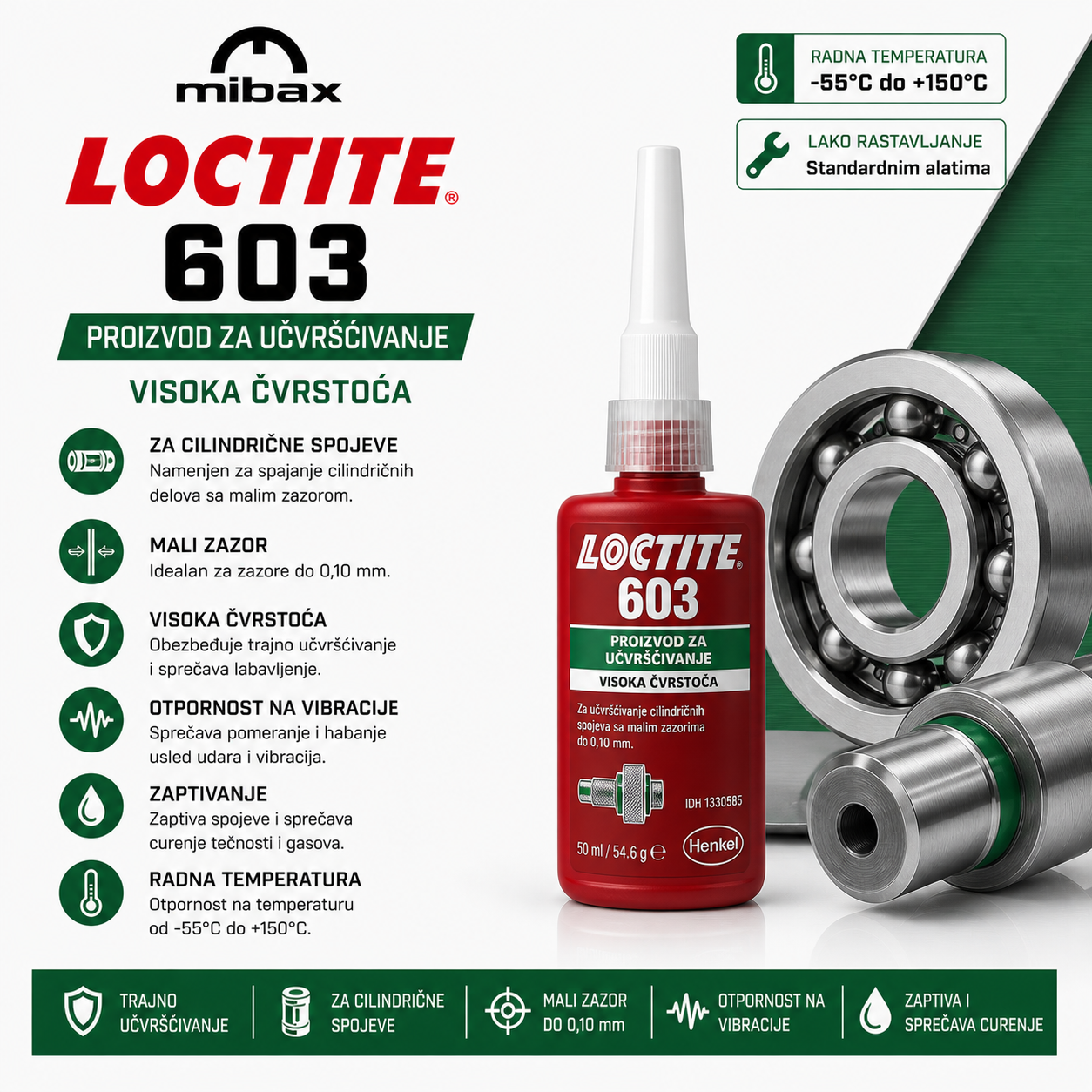 LOCTITE 603 BO50ML
