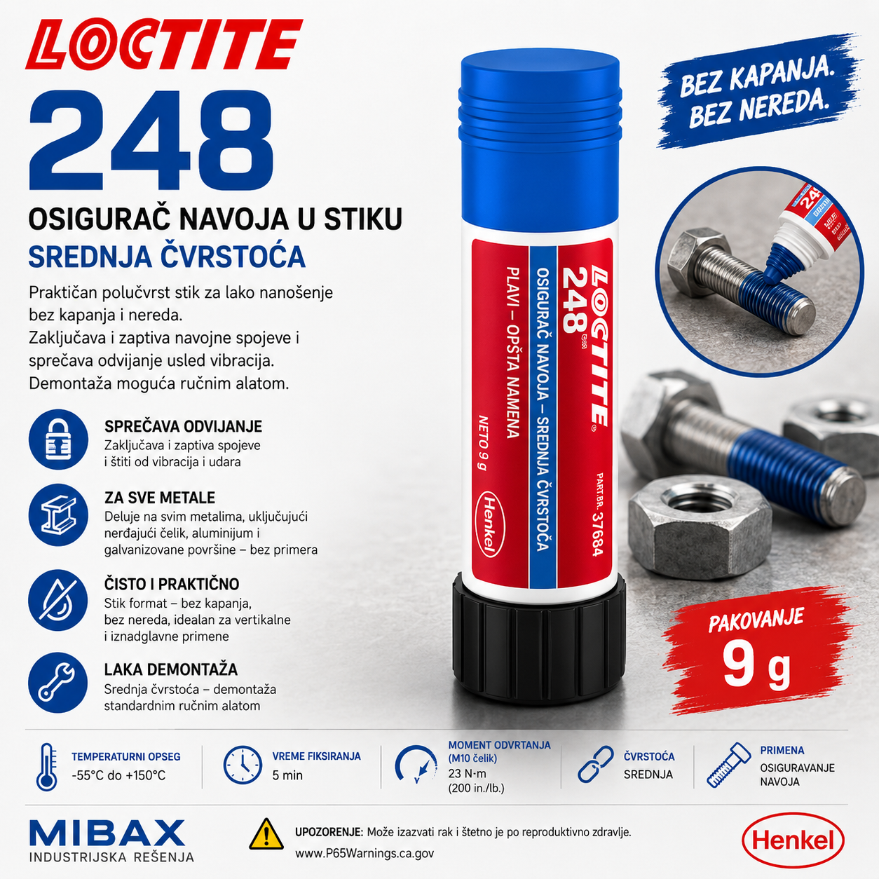 LOCTITE 248 BC 9G