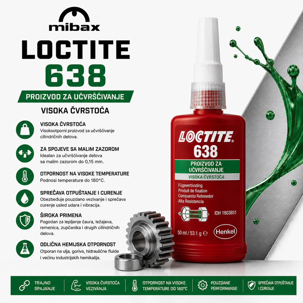 LOCTITE 638 BO50ML