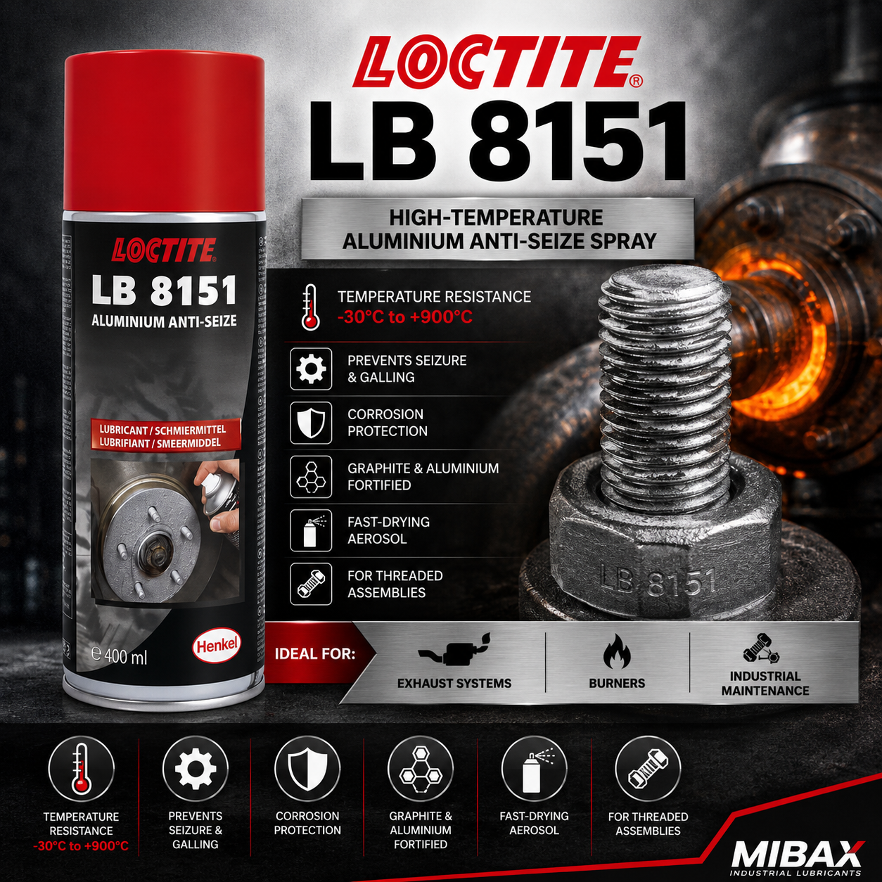 LOCTITE LB 8151 400ML