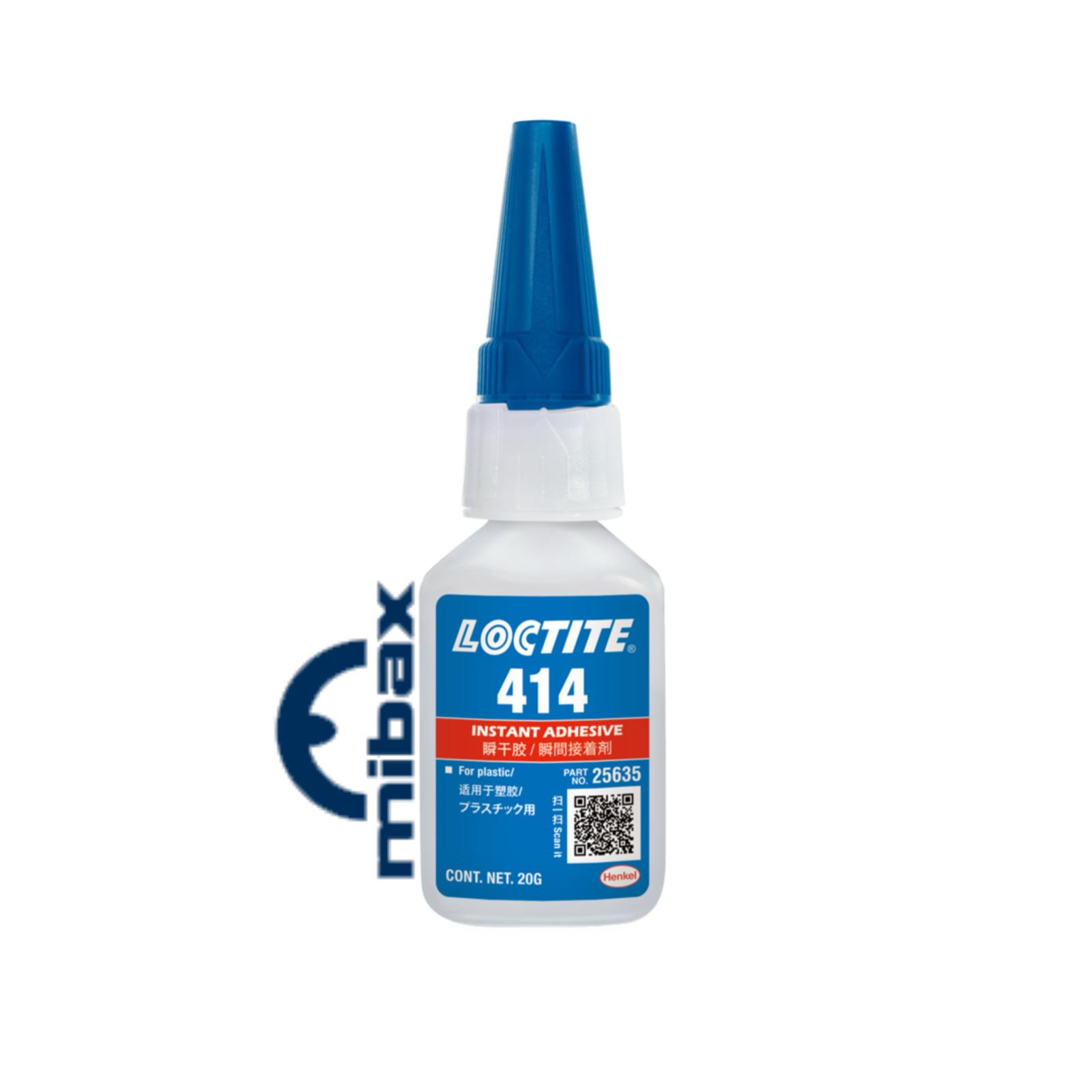 Loctite 414 Vreme fiksiranja je 2 – 10 sekundi