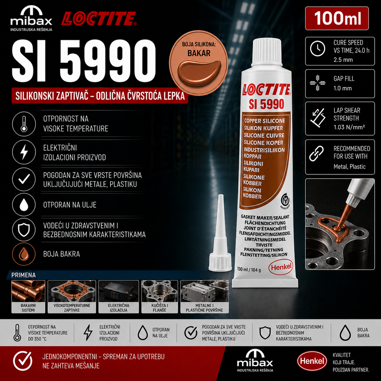 LOCTITE SI 5990 CR100ML