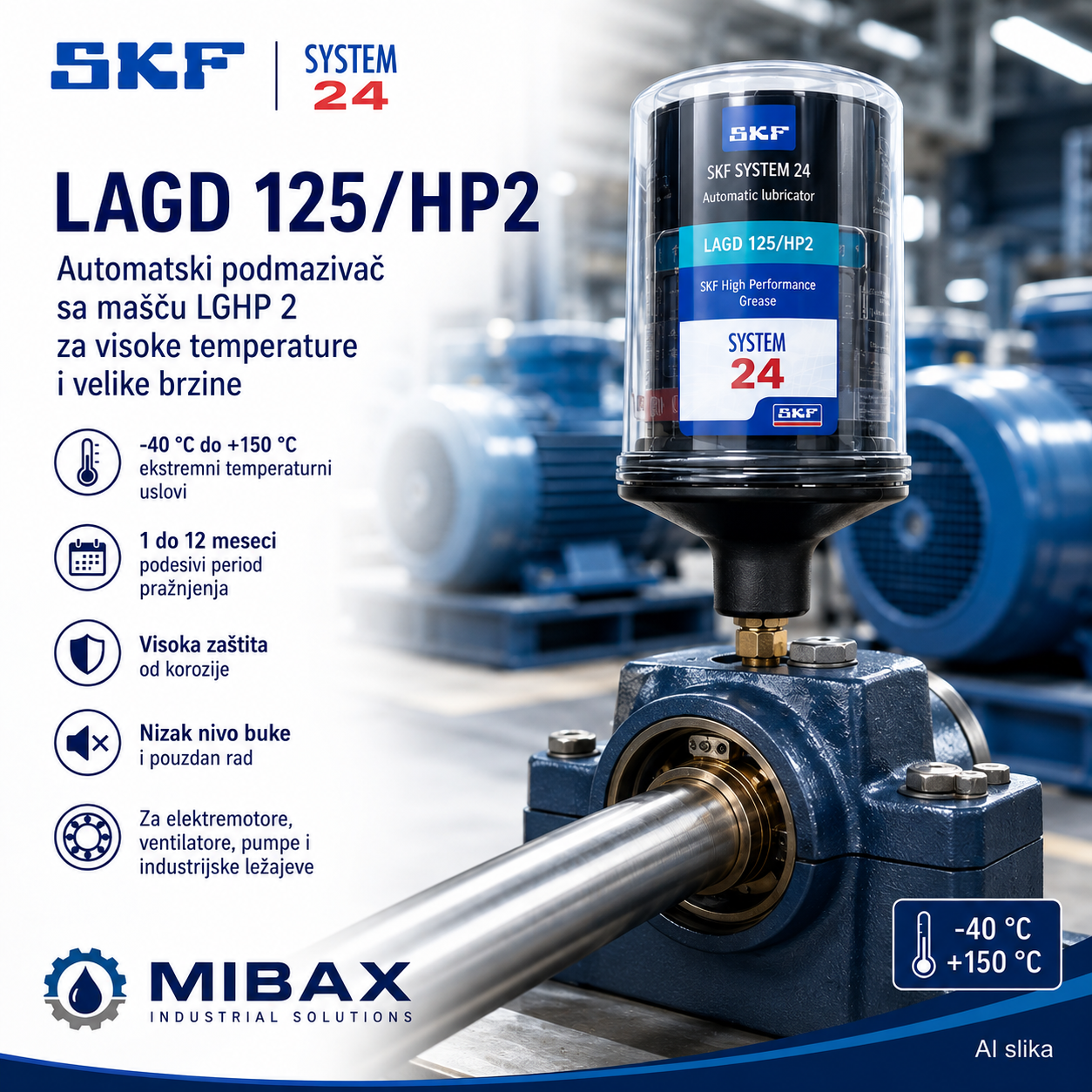 LAGD 125/HP2 SKF