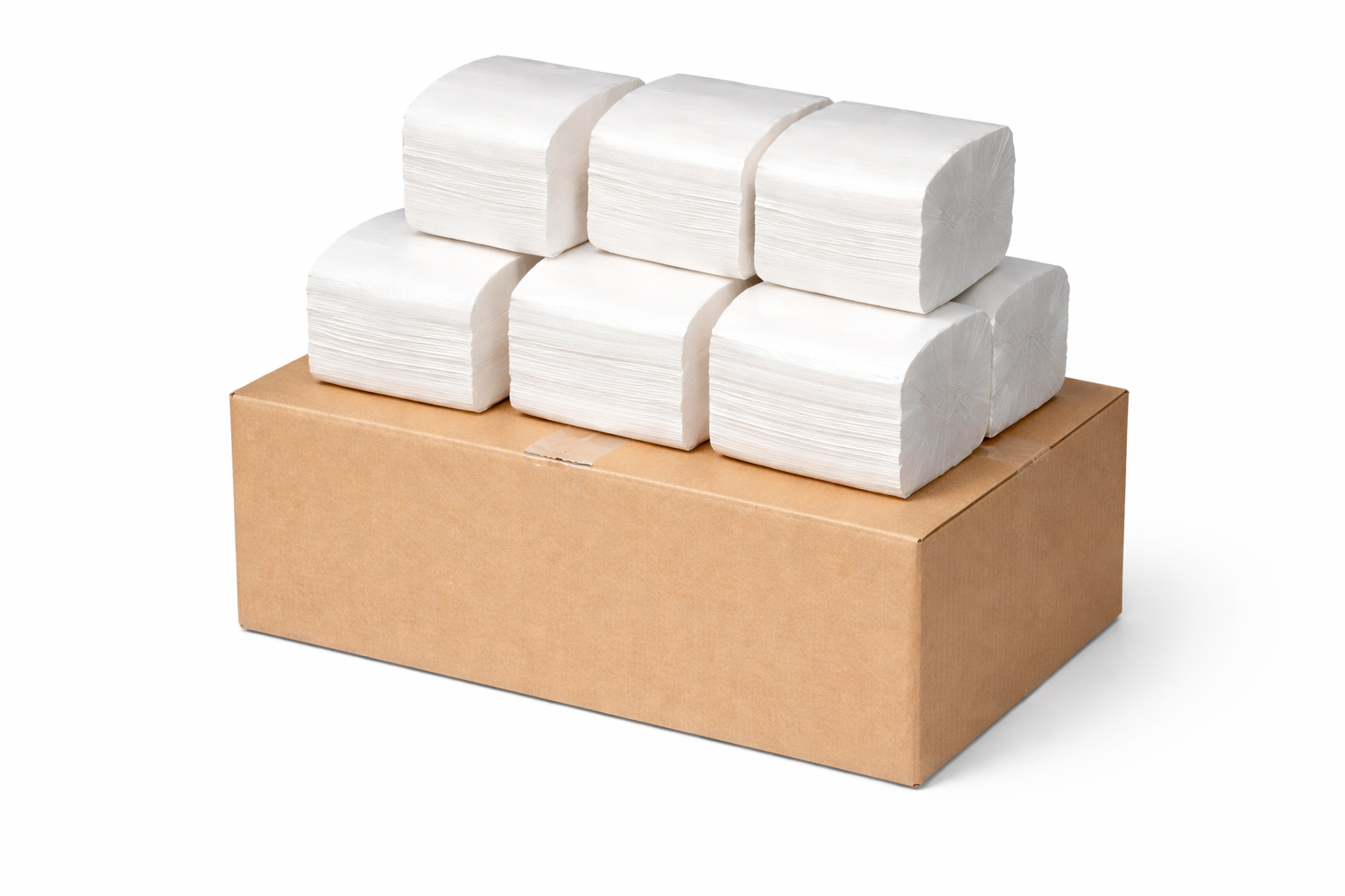 Slozivi toalet papir 10,5×21,5cm, 100% celuloza 2sloja, 2*20g/m2 – kutija