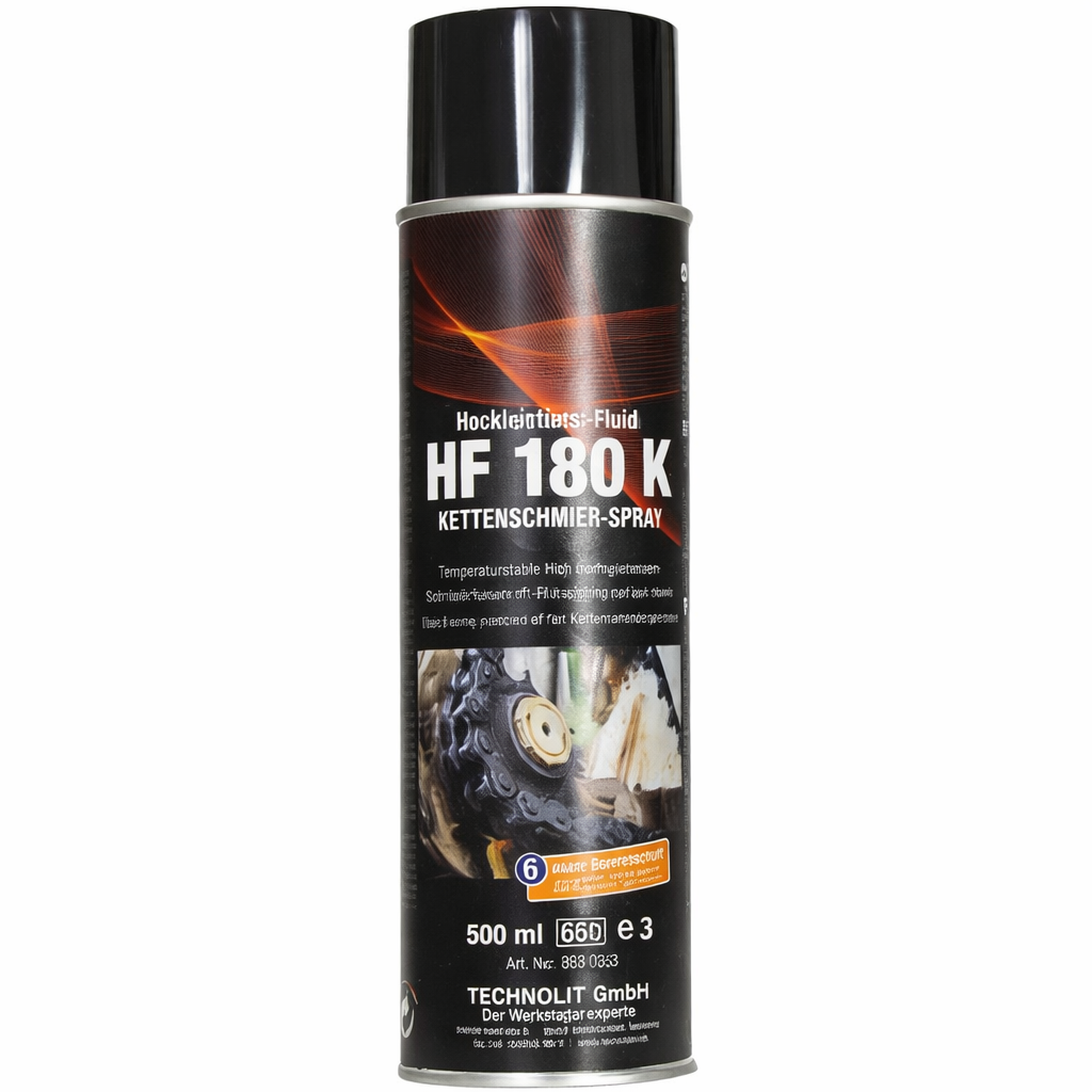 Sprej za lance HF 180 K – visokotemperaturno mazivo (-35°C do +180°C)