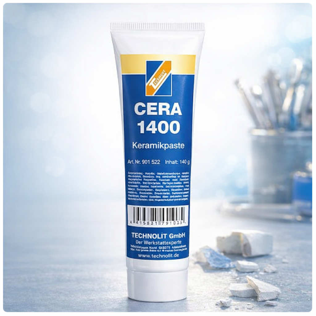 Ceramic Pasta CERA 1400 – Bela keramička pasta do +1400°C