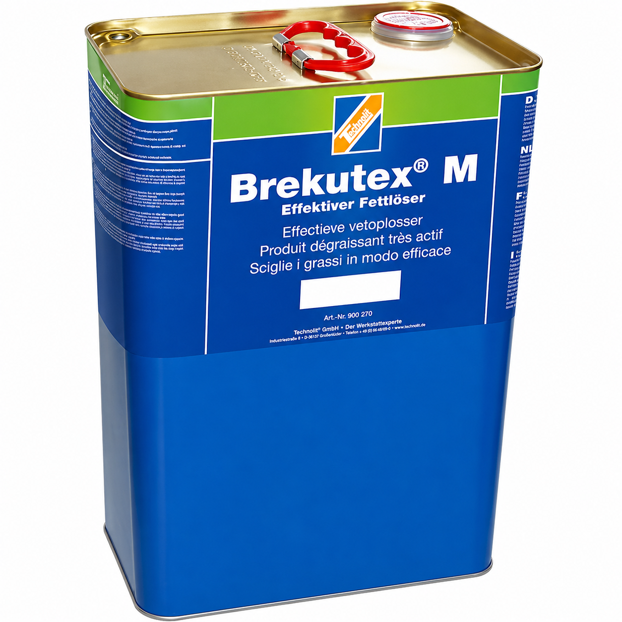 Brekutex® M – Visoko aktivni specijalni odmašćivač i čistač (TECHNOLIT®)