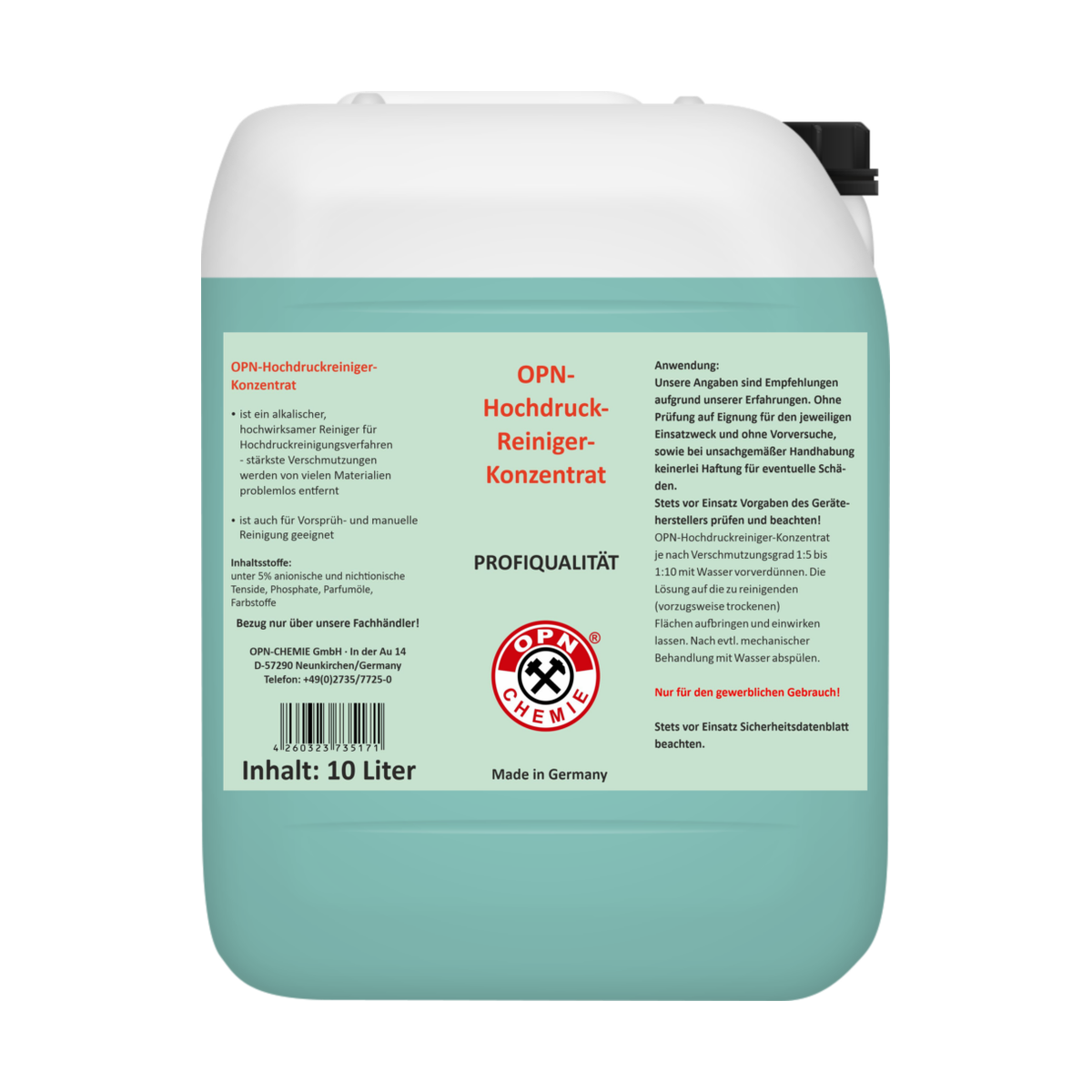 OPN-High Pressure Cleaner Concentrate