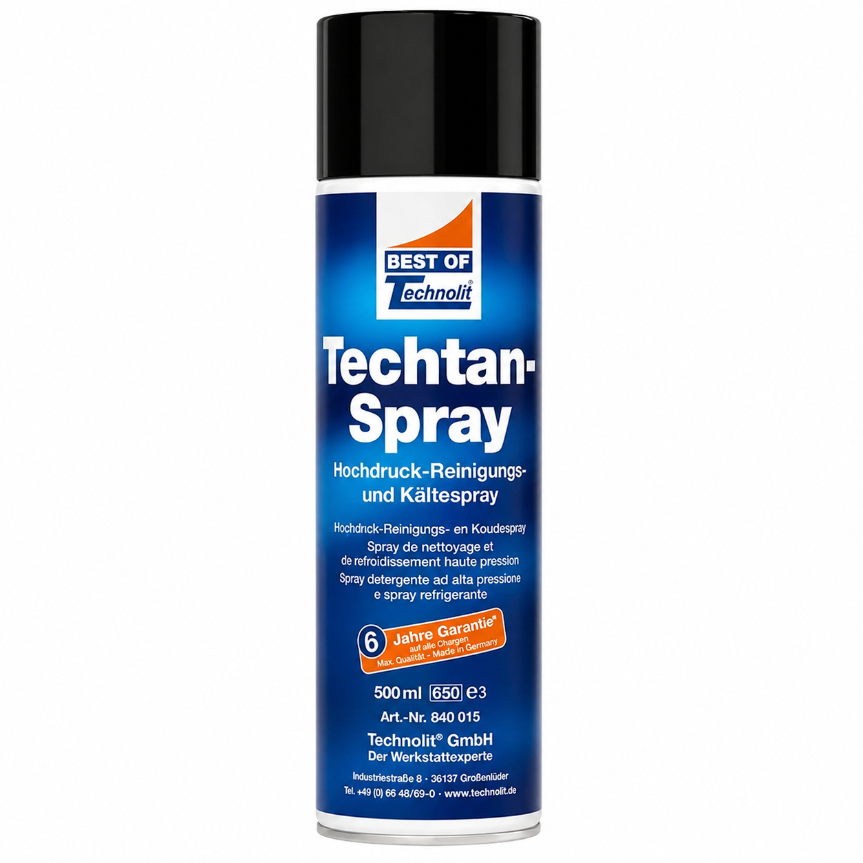 Techtan Spray – Sprej za čišćenje i hlađenje pod pritiskom