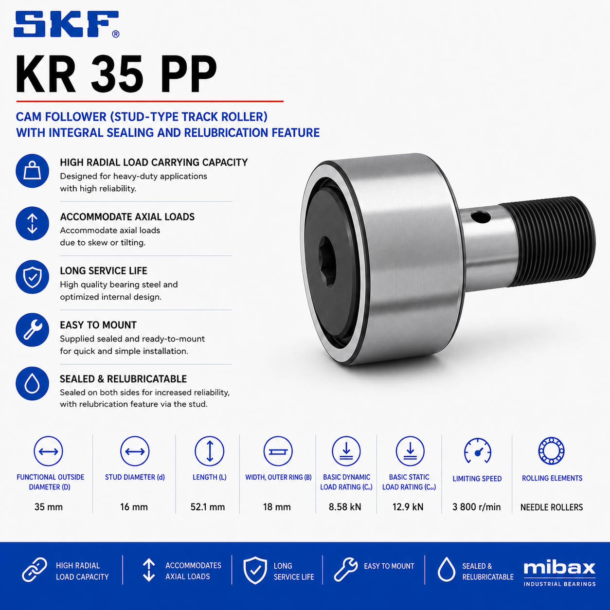 Ležaj SKF KR 35 PP