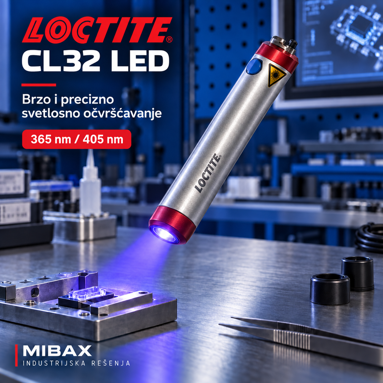 LOCTITE CL32 LED lampa za UV očvršćavanje
