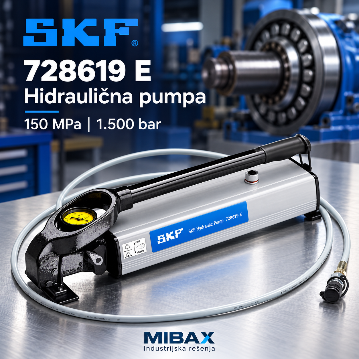 SKF 728619 E – Hidraulična pumpa 150 MPa